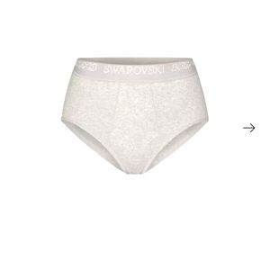 SKIMS x Swarovski stretch-cotton briefs